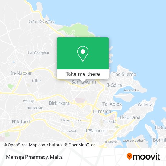 Mensija Pharmacy map