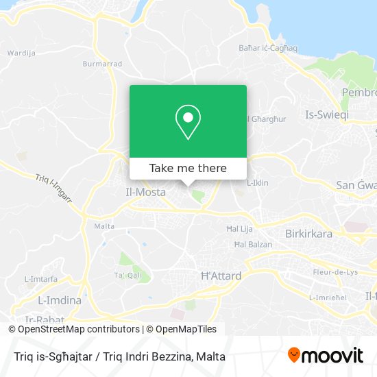 Triq is-Sgħajtar / Triq Indri Bezzina map
