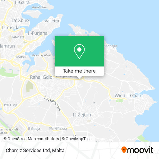 Chamiz Services Ltd map