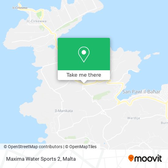 Maxima Water Sports 2 map