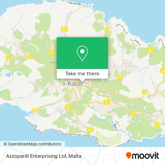 Azzopardi Enterprising Ltd map