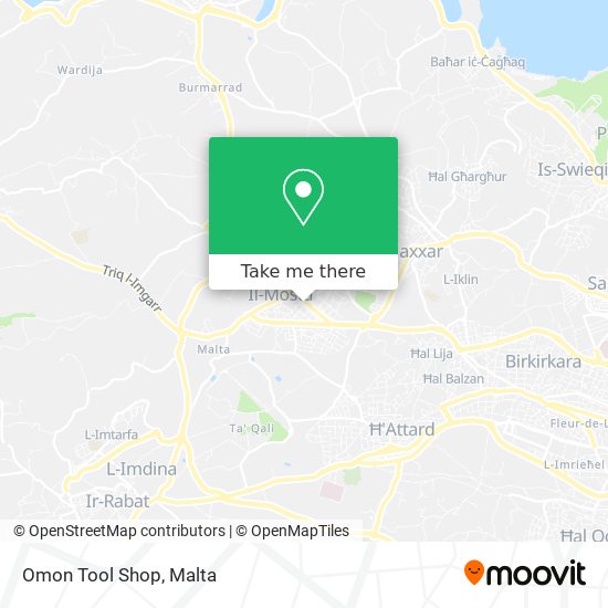 Omon Tool Shop map