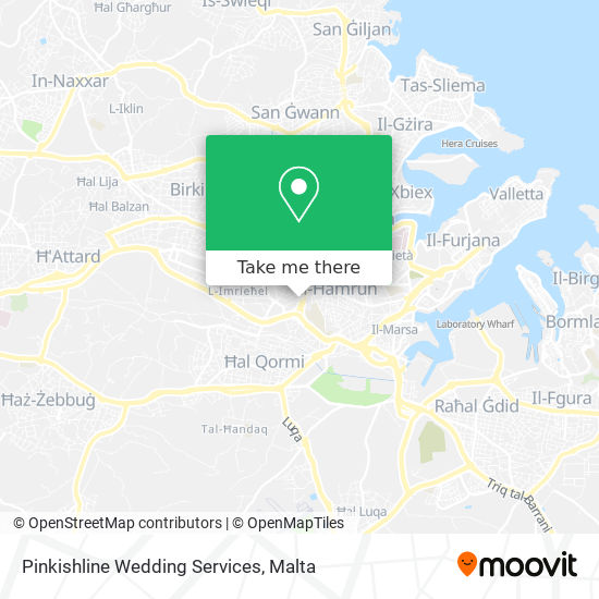 Pinkishline Wedding Services map