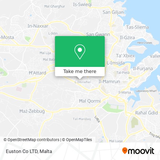 Euston Co LTD map
