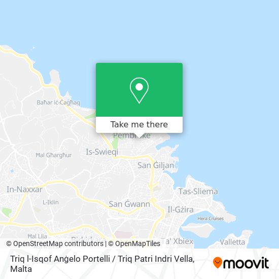 Triq l-Isqof Anġelo Portelli / Triq Patri Indri Vella map