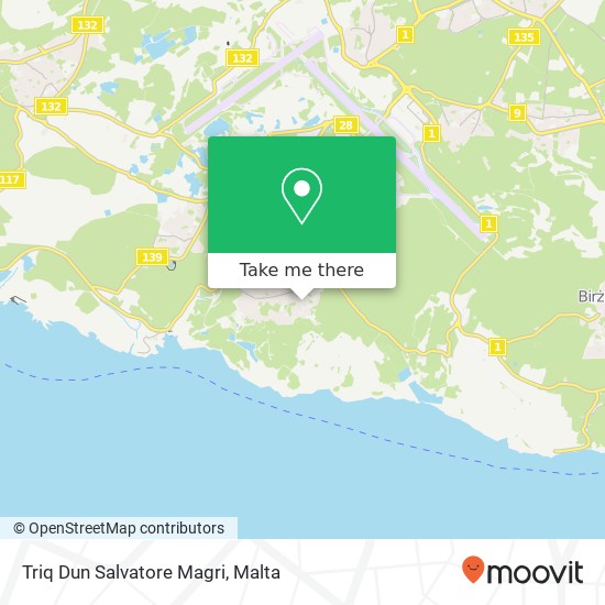 Triq Dun Salvatore Magri map
