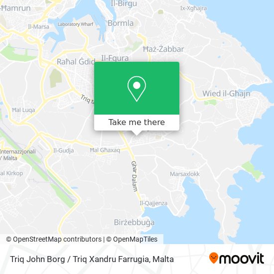 Triq John Borg / Triq Xandru Farrugia map
