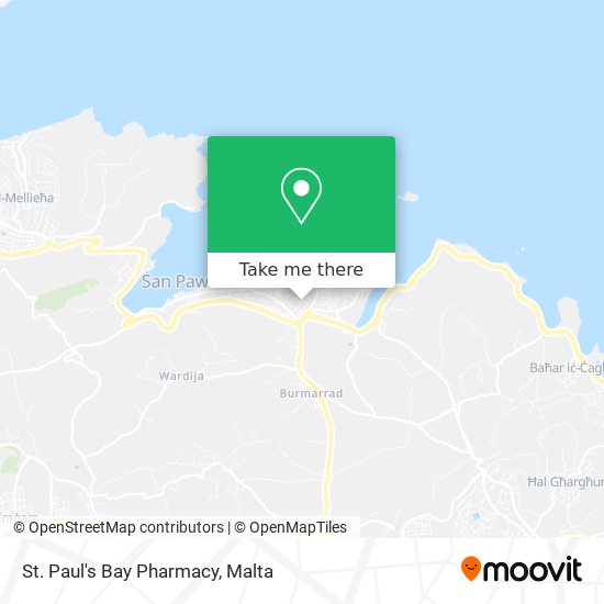 St. Paul's Bay Pharmacy map