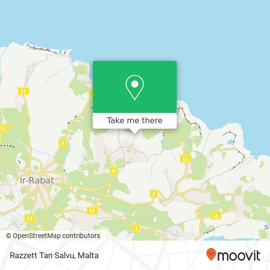 Razzett Tan Salvu map
