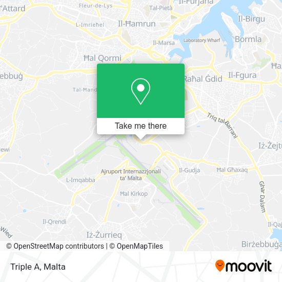 Triple A map