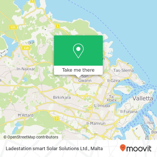 Ladestation smart Solar Solutions Ltd. map