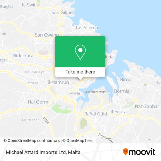 Michael Attard Imports Ltd map