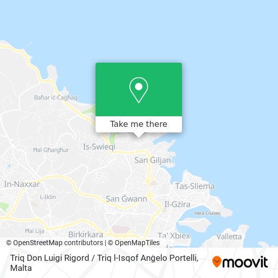 Triq Don Luigi Rigord / Triq l-Isqof Anġelo Portelli map