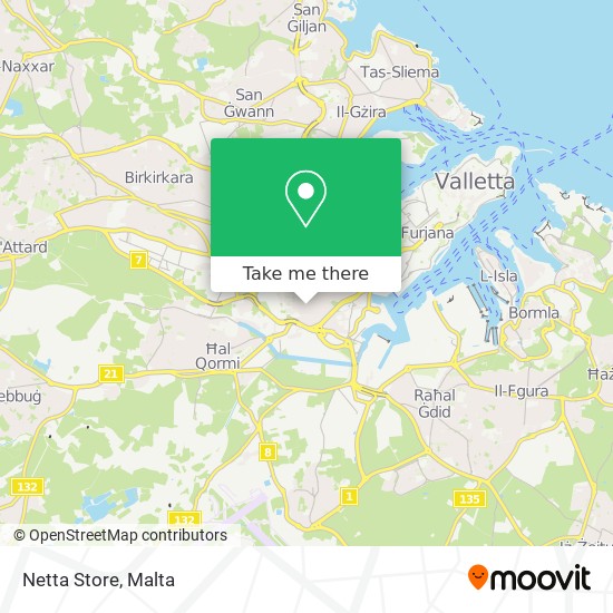 Netta Store map