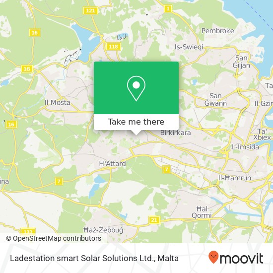 Ladestation smart Solar Solutions Ltd. map