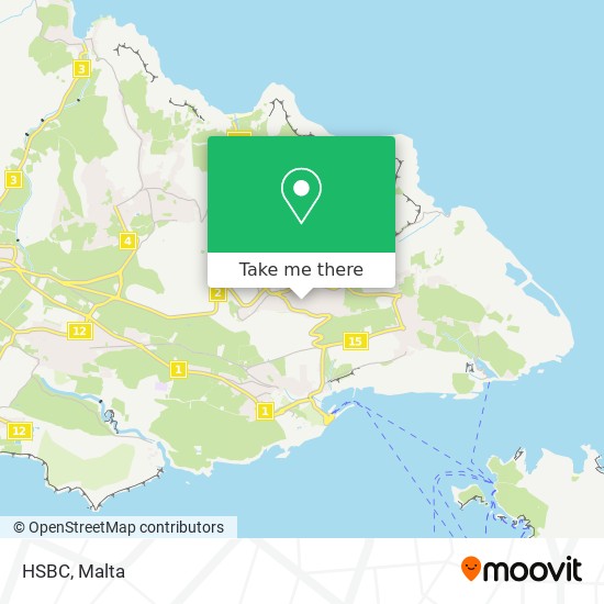 HSBC map