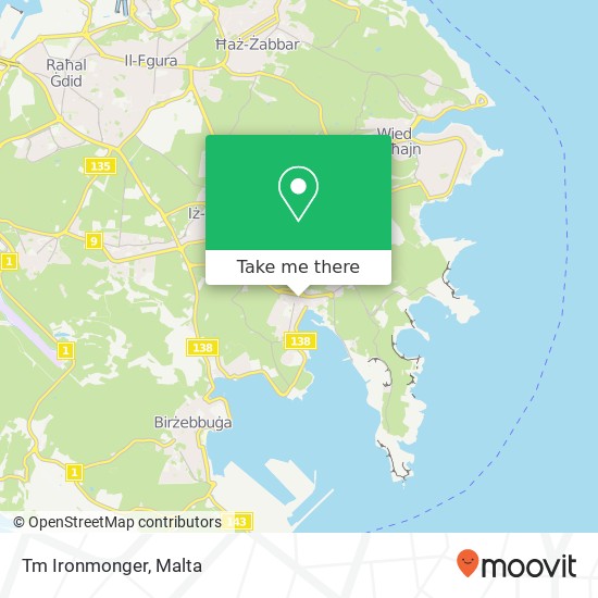 Tm Ironmonger map