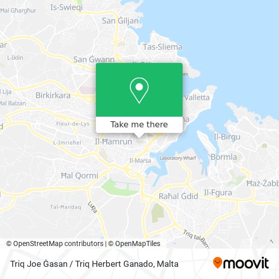 Triq Joe Ġasan / Triq Herbert Ganado map