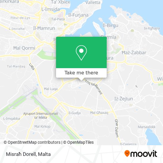 Misraħ Dorell map