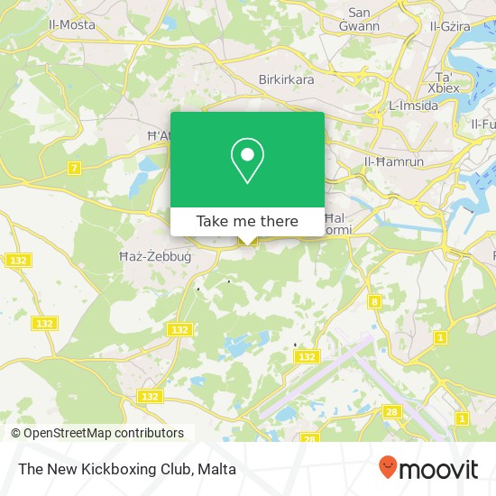 The New Kickboxing Club map