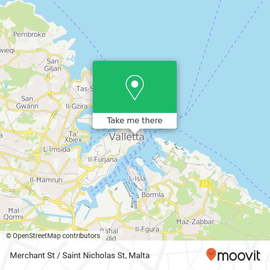 Merchant St / Saint Nicholas St map