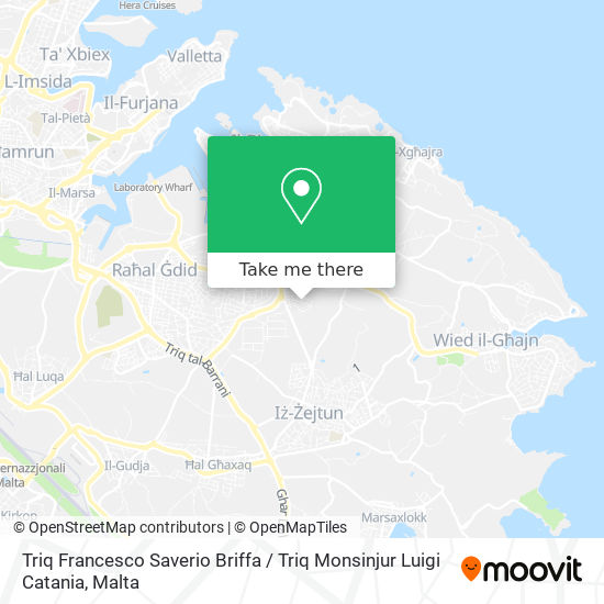 Triq Francesco Saverio Briffa / Triq Monsinjur Luigi Catania map