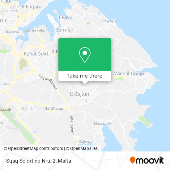 Sqaq Sciortino Nru. 2 map