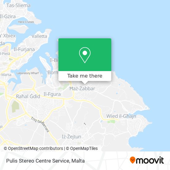 Pulis Stereo Centre Service map