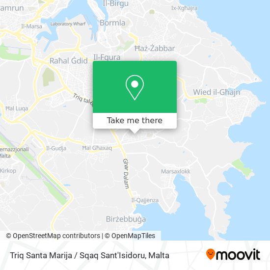 Triq Santa Marija / Sqaq Sant'Isidoru map