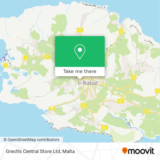 Grech's Central Store Ltd map