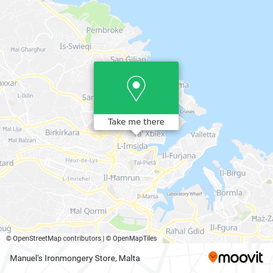 Manuel's Ironmongery Store map