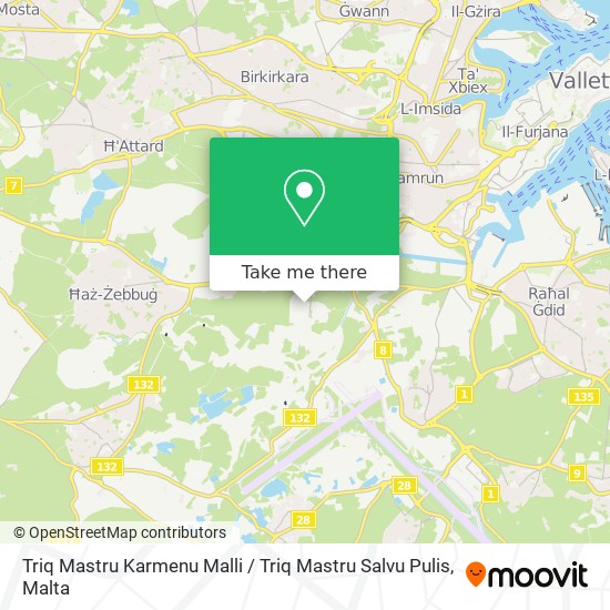 Triq Mastru Karmenu Malli / Triq Mastru Salvu Pulis map