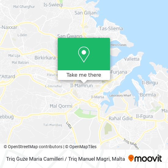 Triq Ġuże Maria Camilleri / Triq Manuel Magri map