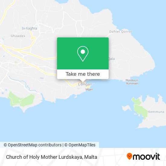 Church of Holy Mother Lurdskaya map