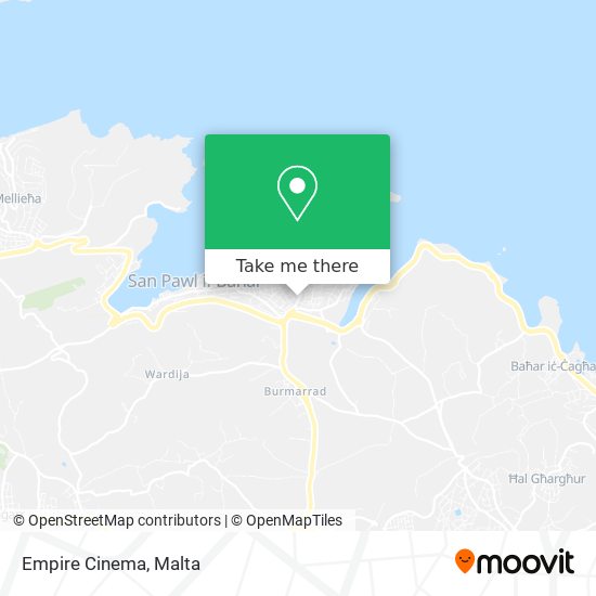 Empire Cinema map