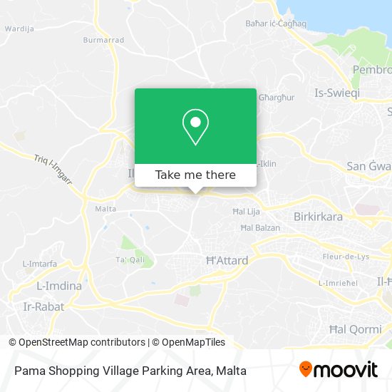Pama Shopping Village Parking Area map