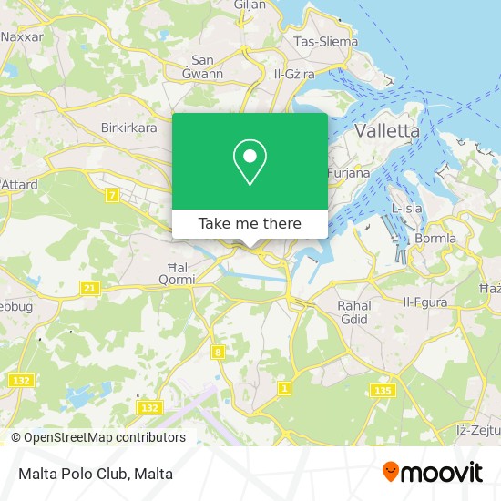 Malta Polo Club map