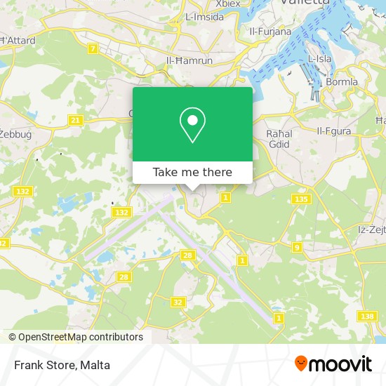 Frank Store map