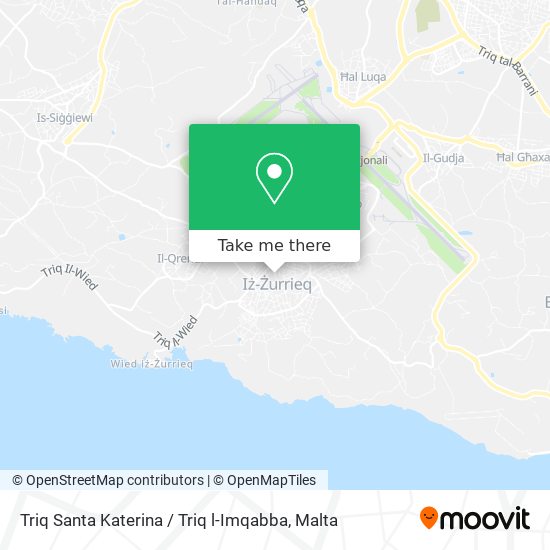 Triq Santa Katerina / Triq l-Imqabba map