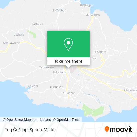 Triq Ġużeppi Spiteri map
