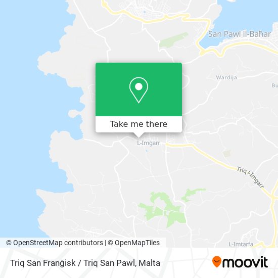 Triq San Franġisk / Triq San Pawl map