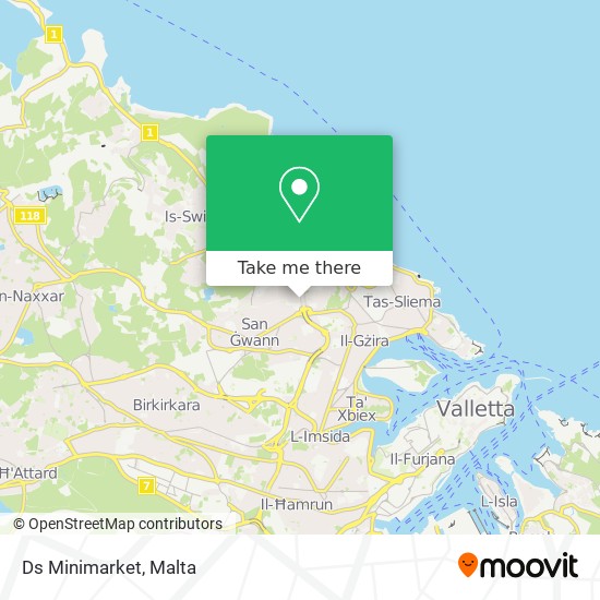 Ds Minimarket map