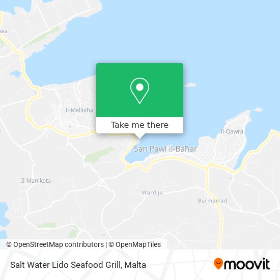 Salt Water Lido Seafood Grill map