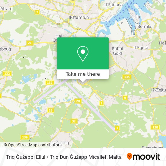 Triq Ġużeppi Ellul / Triq Dun Ġużepp Micallef map
