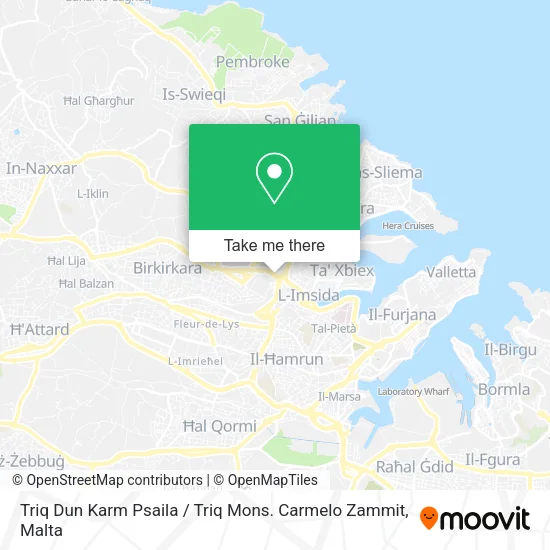 Triq Dun Karm Psaila / Triq Mons. Carmelo Zammit map