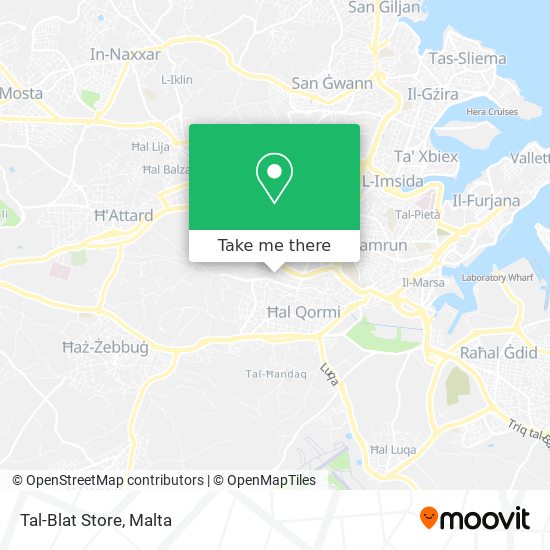 Tal-Blat Store map