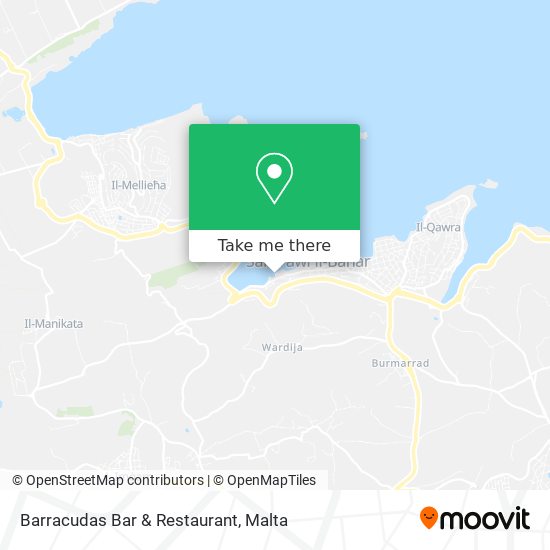 Barracudas Bar & Restaurant map