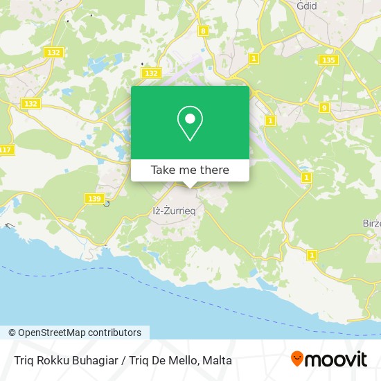 Triq Rokku Buhagiar / Triq De Mello map