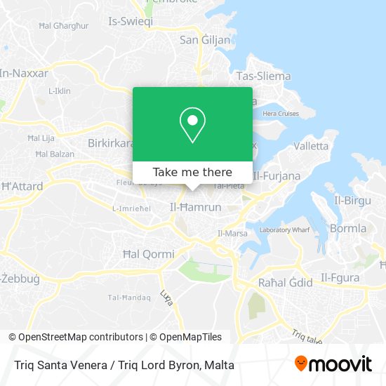 Triq Santa Venera / Triq Lord Byron map