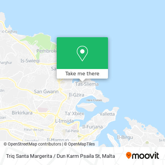 Triq Santa Margerita / Dun Karm Psaila St map